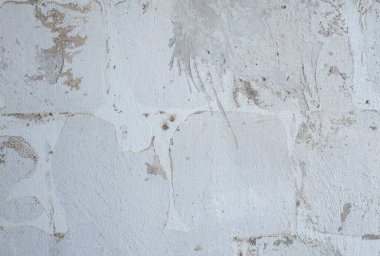 Gri Beton tuğla dokusu arka planda. Tamamlanmamış bina.