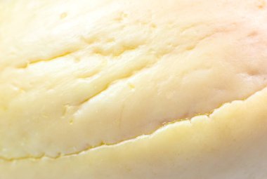 Kemik avokadosunun doğal ahşap dokusu. Bej eko arka plan. Kapat..