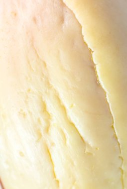 Kemik avokadosunun doğal ahşap dokusu. Bej eko arka plan. Kapat..