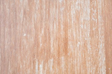 Beyaz boya çizikli eski kahverengi ahşap arka plan. Gerçek ahşap doku. Hippi duvar kağıdı.