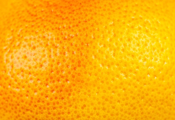 Close Photo Grapefruit Peel Texture Exotic Ripe Fruit Background Macro — Stock Photo, Image