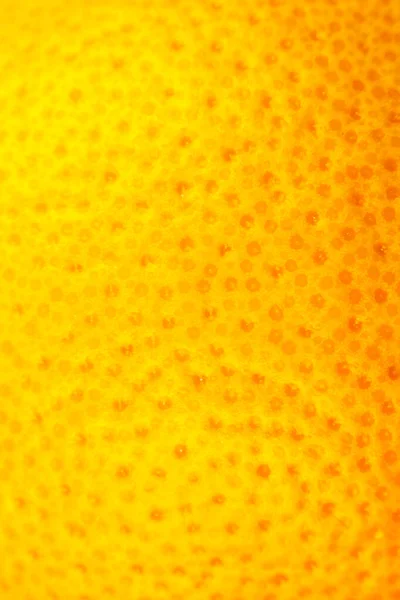 Feche Foto Textura Casca Toranja Fundo Fruta Madura Exótica Vista — Fotografia de Stock