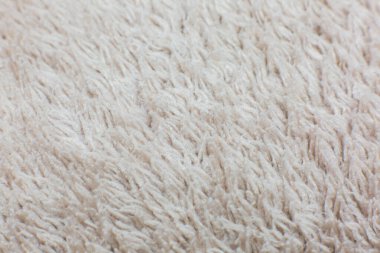 Bej pamuklu havlu ya da carpe