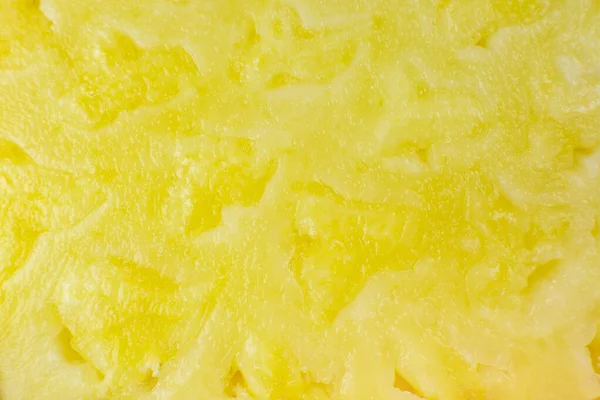 Ananas Texture Fond Fruits Exotiques Photo Rapprochée Vue Macro Une — Photo