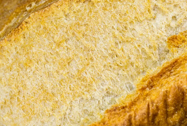 Hintergrund Der Gerösteten Brottextur Bäckereikonzept Nahaufnahme Makrofoto Schöne Natürliche Tapete — Stockfoto