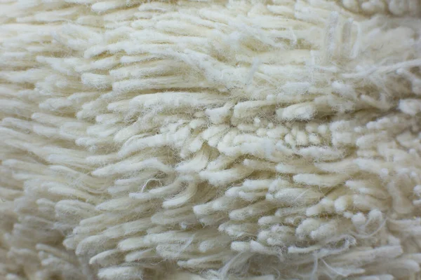 Asciugamano Cotone Bianco Tappeto Sfondo — Foto Stock