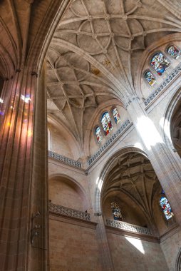 Spanish Cathedral in Segovia. clipart