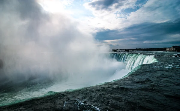 November morning at  Niagara Falls — Stock Photo, Image