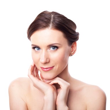 Güzellik kız portre.