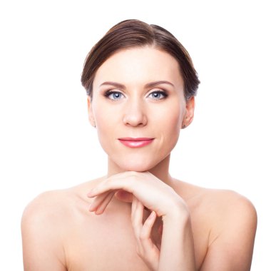 Güzellik kız portre.