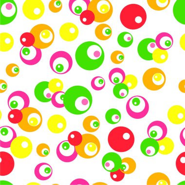 çocuklar için daireler seamless modeli