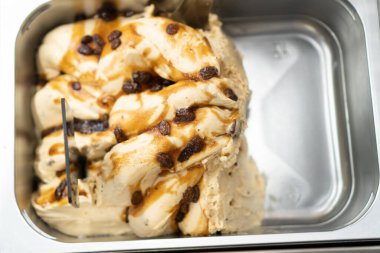 Artisan ice cream shop and factory