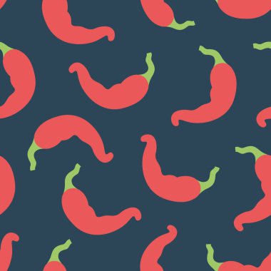 Kırmızı biber deseni. Çizginin kalınlığını değiştirebilme yeteneğiyle..