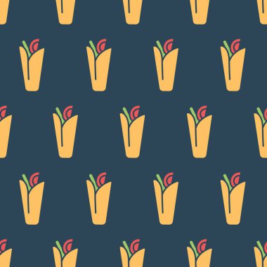 Shawarma ile renk deseni