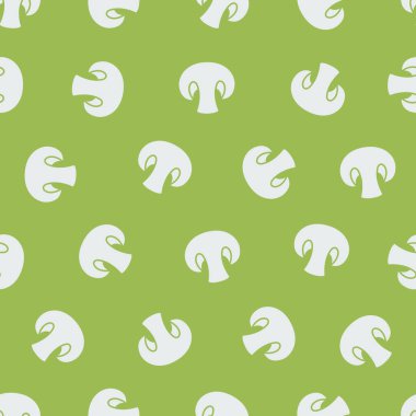 Mantarlı desen. Değişebilen basit bir illüstrasyon.