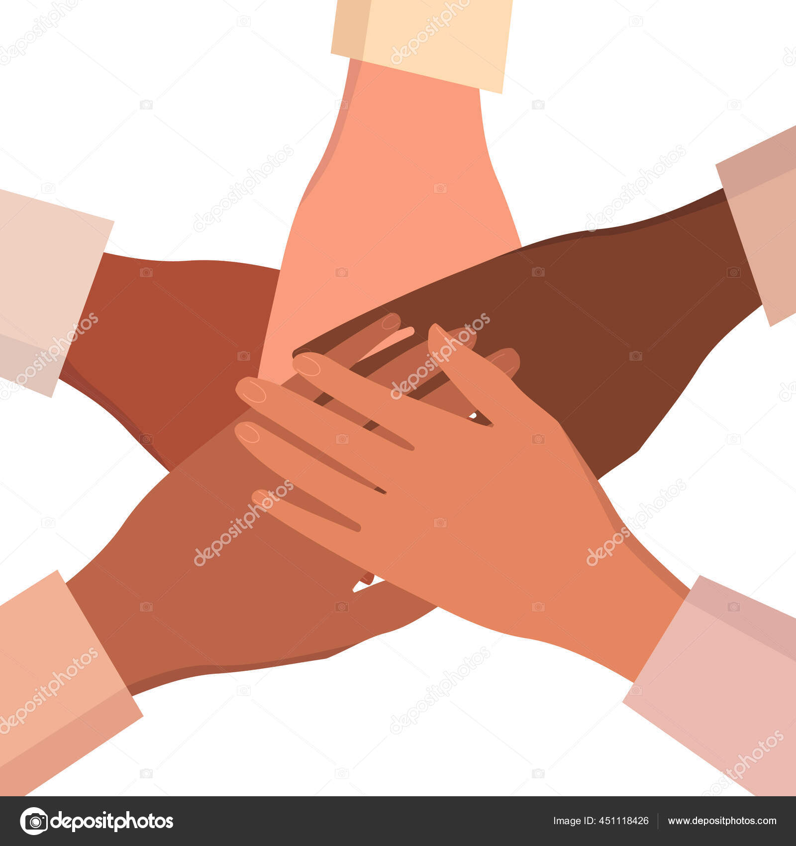 Flat Vector Illustration Hands Multinational People Making Gesture Unity Cohesion Stock Vector Image by ©Chipolla #451118426 Flat Vector Illustration Hands Multinational People Making Gesture Unity Cohesion Stock Vector Image by ©Chipolla #451118426