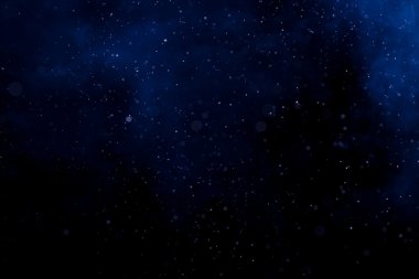 Kara Arkaplanda Duman ve Sis