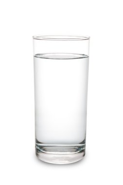 İçki kavramı. Bir bardak su.
