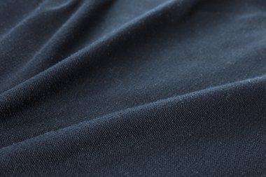 Siyah kumaş bez doku