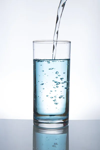 Концепція Пиття Склянка Води — стокове фото