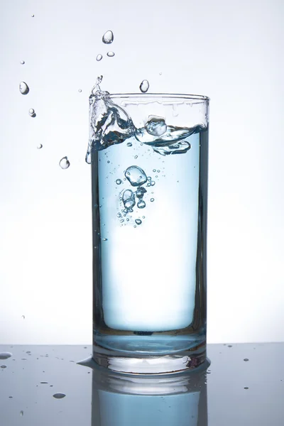 Conceito Beber Vidro Água — Fotografia de Stock