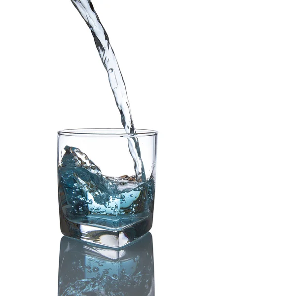 Concept Drinking Glass Water Clipping Path — Stock Photo, Image