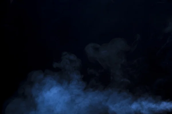 Smoke Fog Black Background — Stock Photo, Image