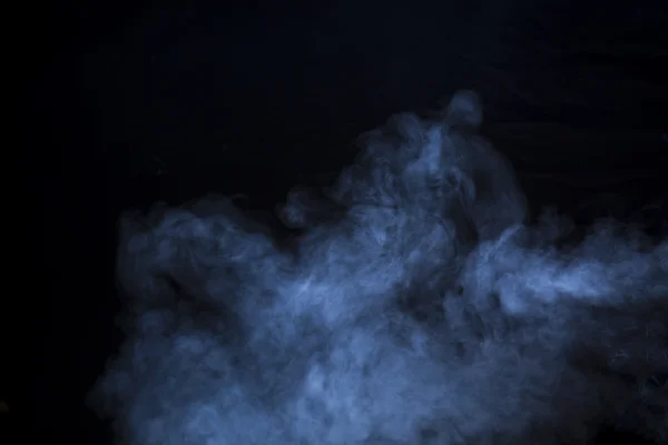 Smoke Fog Black Background — Stock Photo, Image