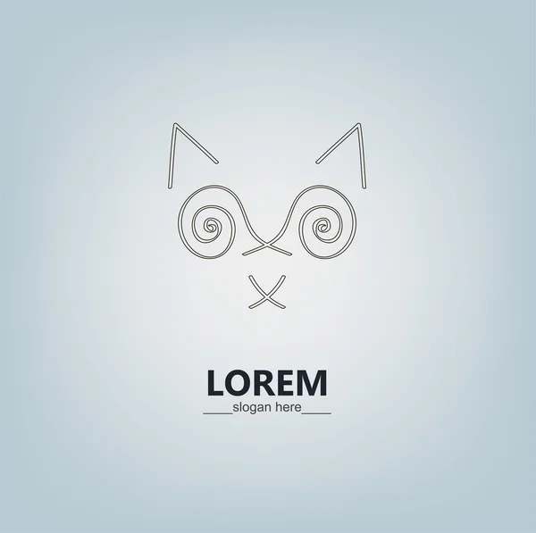 Kedi anahat logosunu görmeniz gerekir. Vektör tasarım öğeleri, iş işaretler. Kedi çizgi sanat logosunu görmeniz gerekir. Soyut kedi logosunu görmeniz gerekir. Kedi lüks logosunu görmeniz gerekir. Vahşi kedi logosunu görmeniz gerekir. Hat sanatı kedi vektör logosu. Minimalist kedi logosunu görmeniz gerekir. Kedi geometrik logosu.