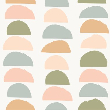 İskandinav yama tarzı el yapımı tasarımı elementlerde soyut geometrik şekiller içeren kusursuz desen. Kumaş tasarımı, ambalaj ve markalaşma projeleri, sanat eserleri, duvar kağıtları ve