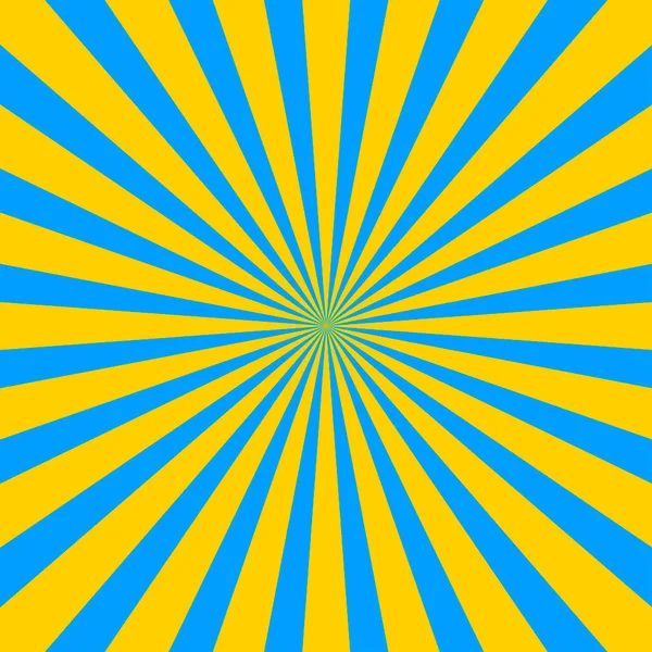 Abstrato design de vetor de fundo ilusão óptica. Psychedelic listrado amarelo e azul pano de fundo. Padrão hipnótico.Fundo estilo feixe branco e preto. Ilustração vetorial. —  Vetores de Stock