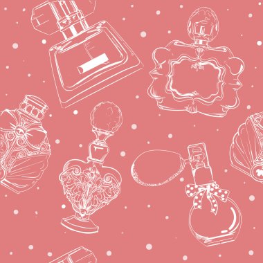 parfüm ile Seamless Modeli