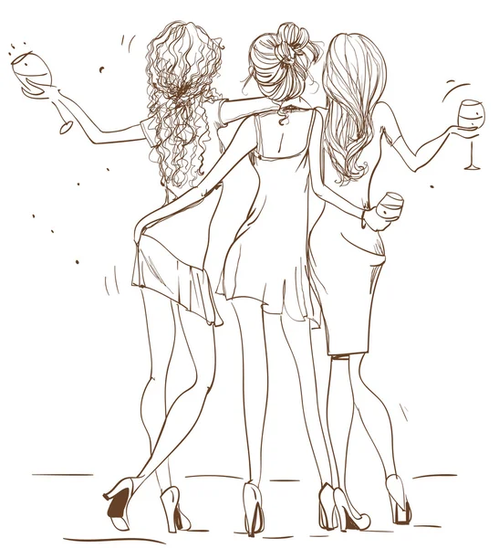 sevimli çizgi kızlar