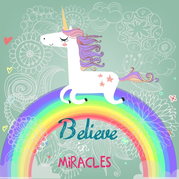 güzel bir tek boynuzlu at