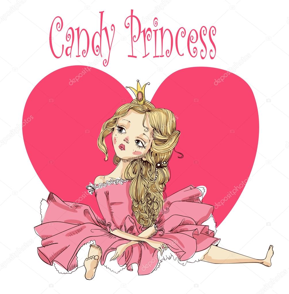 Cute candy princess