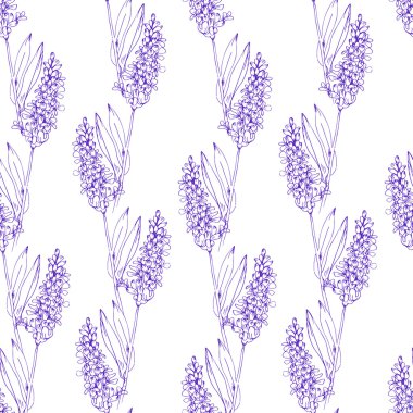 güzel sorunsuz çiçek desenli