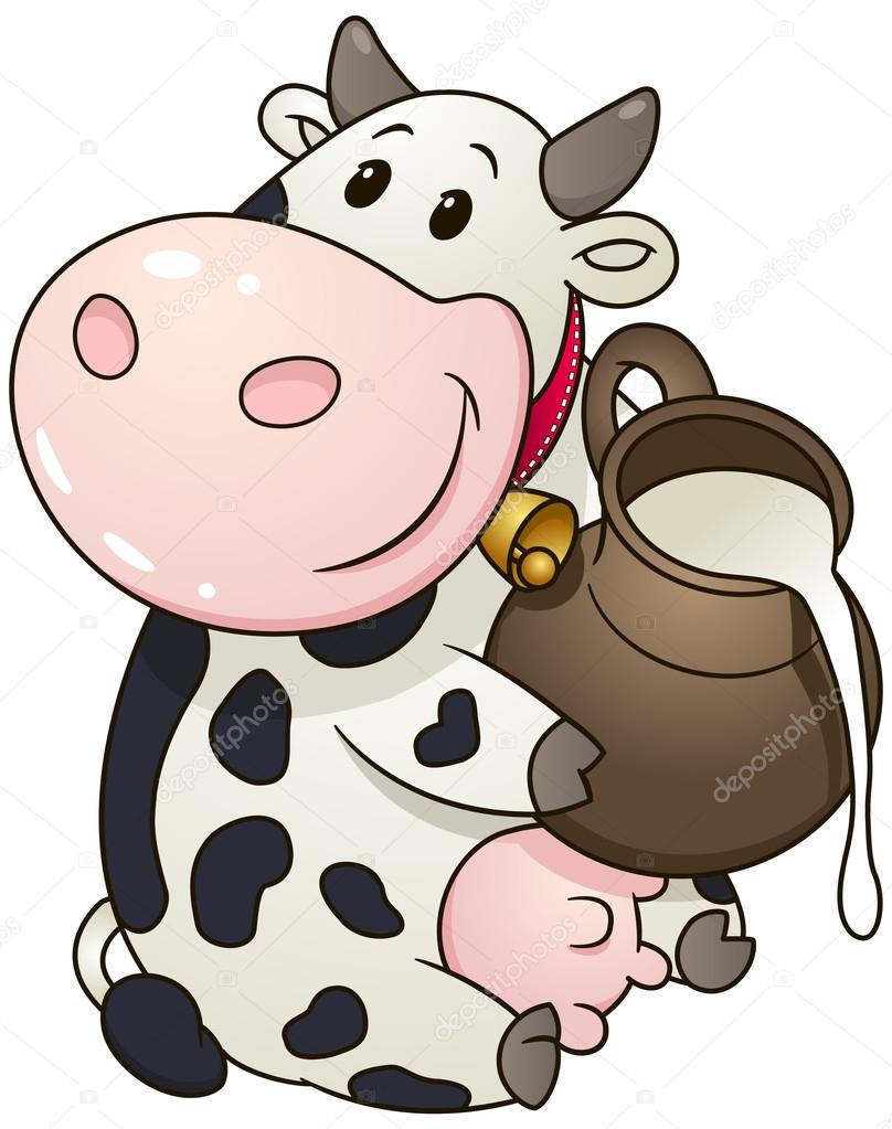 25+ Clipart Milk Cow Gak Masalah