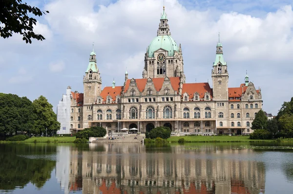 City hall in Hanover at summer day — Stock Photo, Image