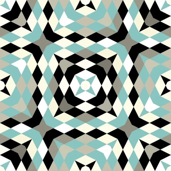 Abstrakte nahtlose geometrische Muster. Kaleidoskop nahtlos — Stockfoto