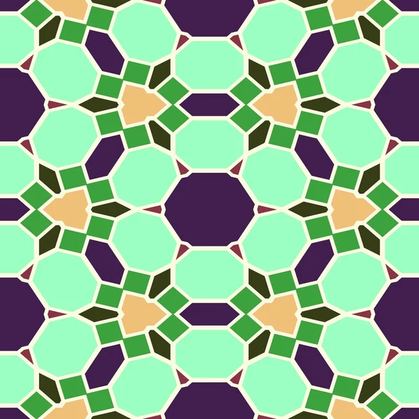 Pola geometris abstrak yang mulus. Kaleidoskop mulus — Stok Foto