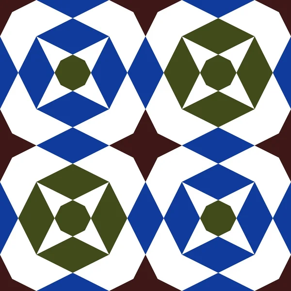 Abstrakte nahtlose geometrische Muster. Kaleidoskop nahtlos — Stockfoto