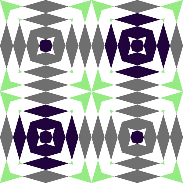 Abstrakte nahtlose geometrische Muster. Kaleidoskop nahtlos — Stockfoto