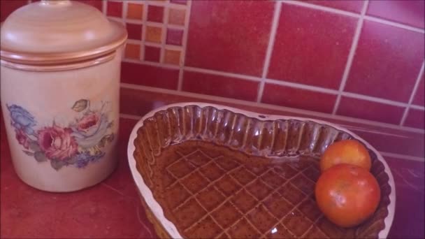 Antecedentes de pomelos maduros y mandarinas — Vídeo de stock