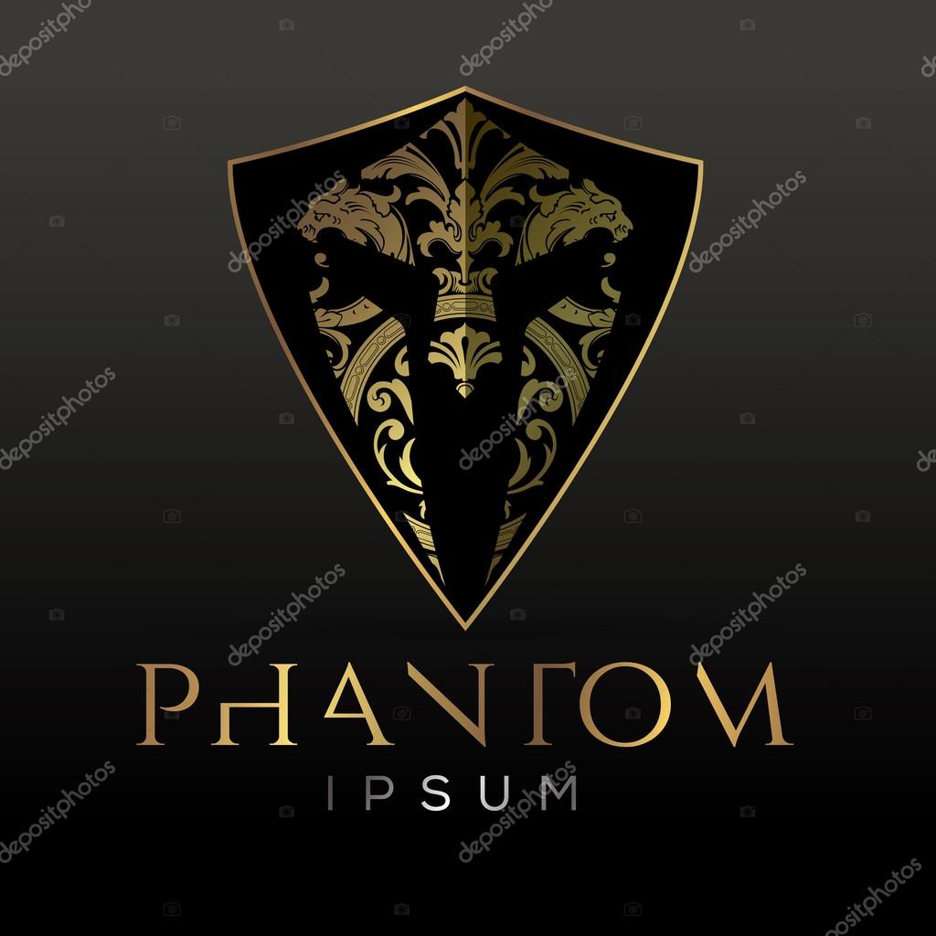Carnival mask design element. Logo visual identity. Vector illustration.
