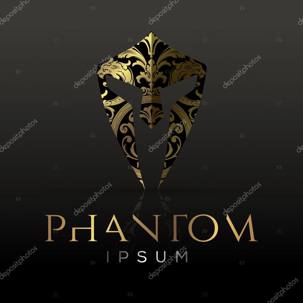 Carnival mask design element. Logo visual identity. Vector illustration.