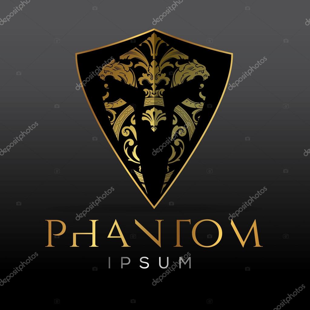 Carnival mask design element. Logo visual identity. Vector illustration.