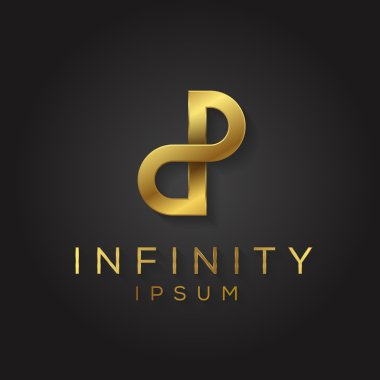 Altın Alfabe harf logo