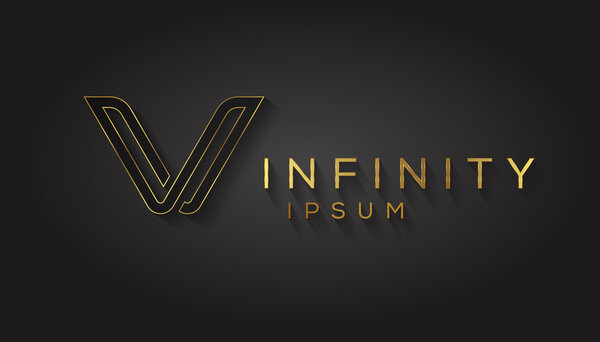 One line letter symbol