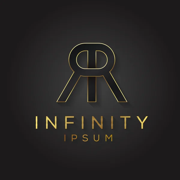 Minimal letter symbol Royalty Free Stock Vectors