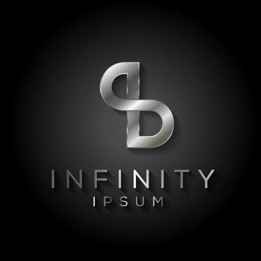 Alfabe P ve B logo tasarımı